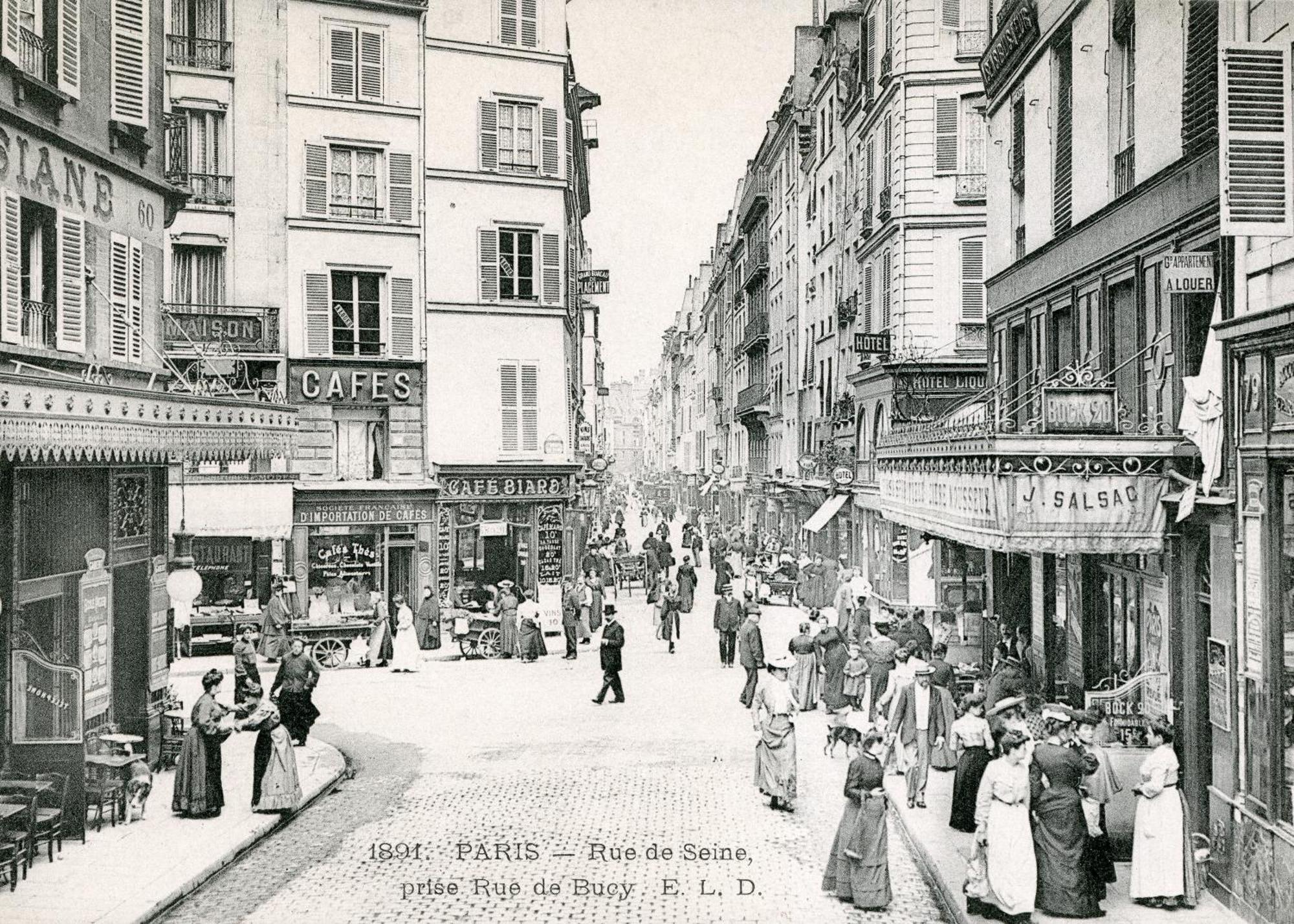 Hotel La Louisiane Parigi Esterno foto